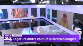 Interviu la Digi24 cu Doamna Director Adjunct Maria Puiu despre căldură și îmbătrânire