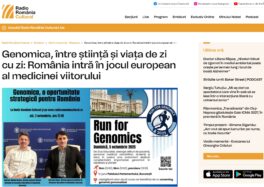 Interviu la Radio Romania Cultural (director general Octavian Bucur si director…